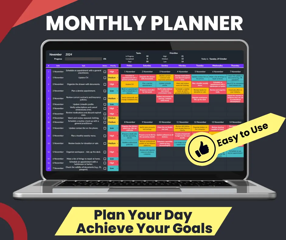 Monthly Planner